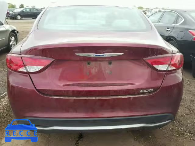 2015 CHRYSLER 200 LIMITE 1C3CCCAB8FN663631 image 9