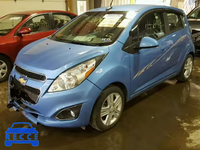 2014 CHEVROLET SPARK 1LT KL8CD6S97EC455295 зображення 1