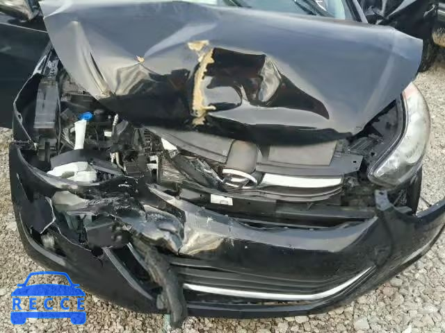 2012 HYUNDAI ELANTRA GL KMHDH4AE7CU298602 image 6