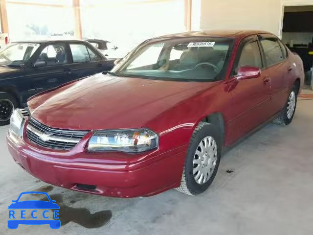 2005 CHEVROLET IMPALA 2G1WF52EX59133711 image 1