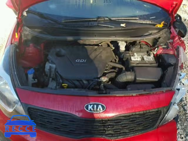 2013 KIA RIO LX KNADM4A36D6127471 зображення 6