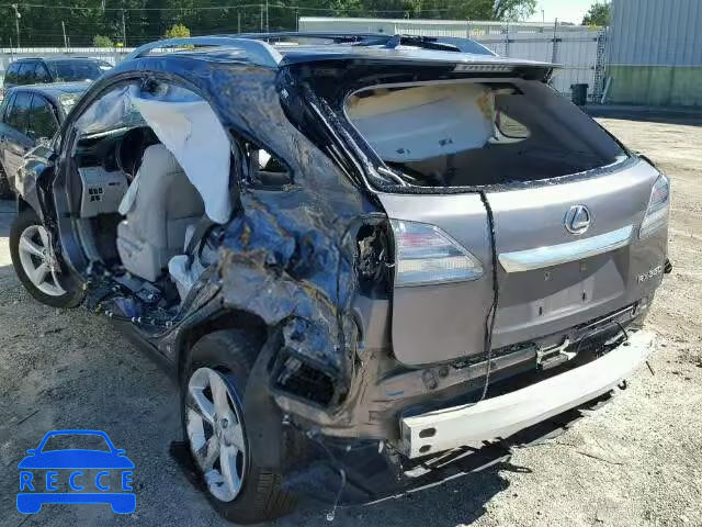 2012 LEXUS RX 350 2T2BK1BA3CC143304 зображення 9