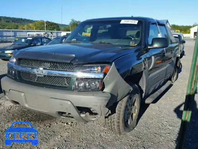 2002 CHEVROLET AVALANCHE 3GNEK13T92G260334 Bild 1