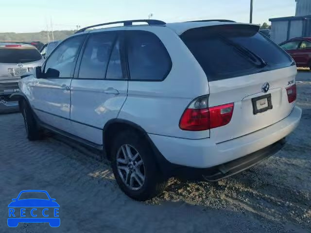 2006 BMW X5 3.0I 5UXFA13546LY32757 зображення 2