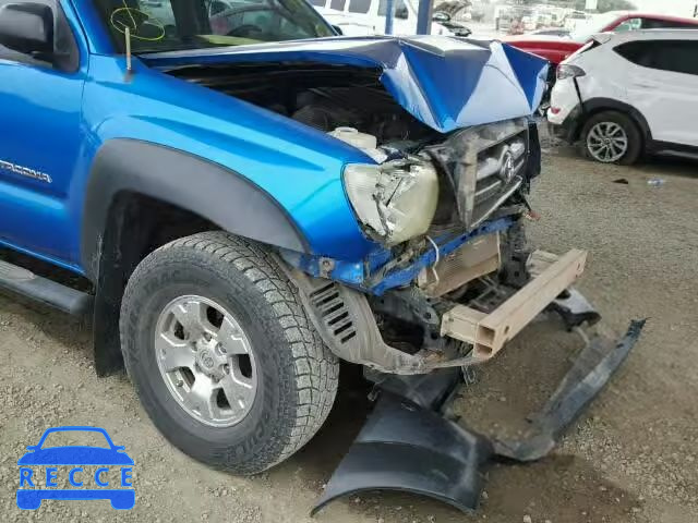 2009 TOYOTA TACOMA DOU 5TELU42NX9Z596801 зображення 9