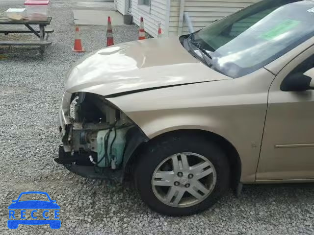 2006 CHEVROLET COBALT LT 1G1AL55F967642151 image 9