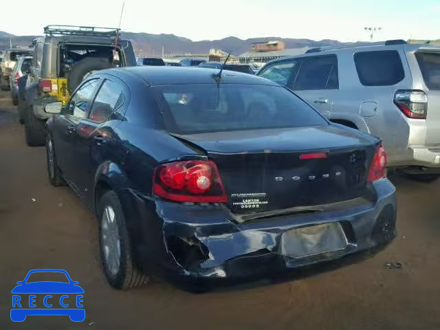 2012 DODGE AVENGER SE 1C3CDZAB2CN238630 image 2