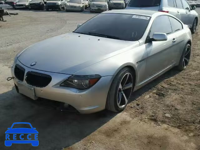 2007 BMW 650I WBAEH13557CR52705 зображення 1