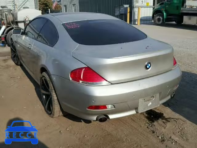 2007 BMW 650I WBAEH13557CR52705 зображення 2