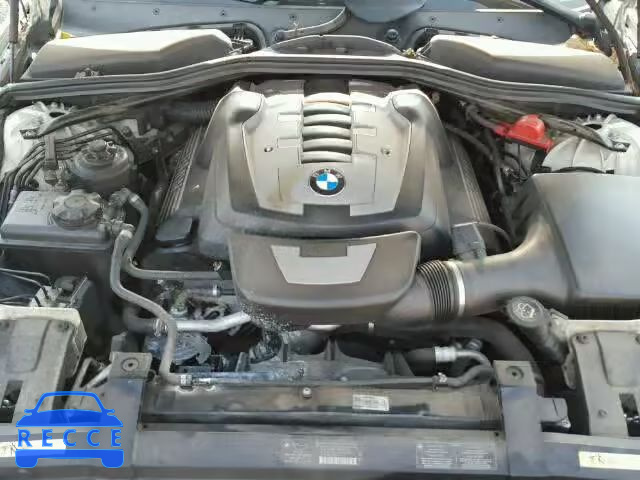 2007 BMW 650I WBAEH13557CR52705 зображення 6