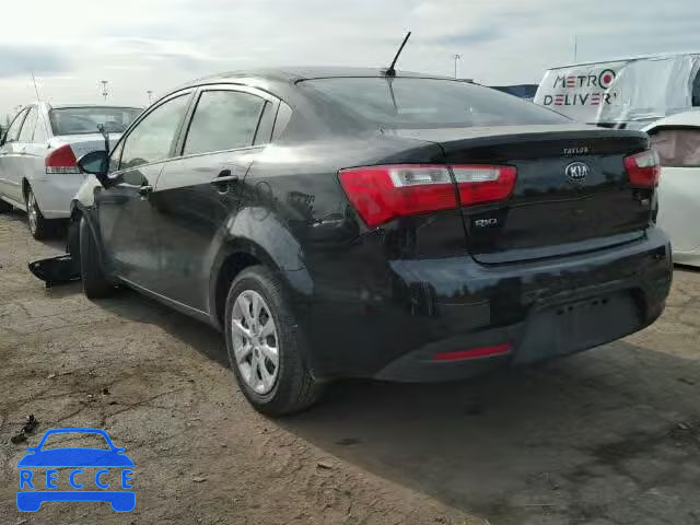 2015 KIA RIO LX KNADM4A31F6503299 image 2
