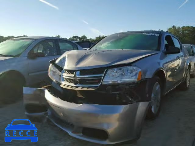 2014 DODGE AVENGER SE 1C3CDZAB6EN138114 image 1