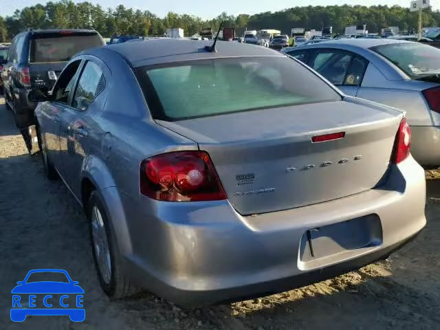 2014 DODGE AVENGER SE 1C3CDZAB6EN138114 image 2
