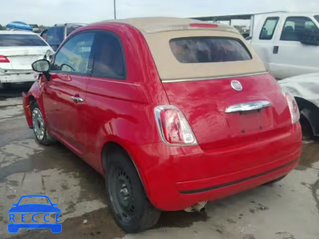 2012 FIAT 500 POP 3C3CFFDR8CT120535 зображення 2