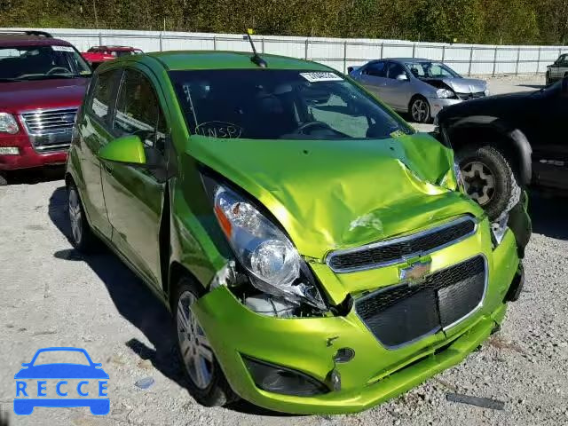 2014 CHEVROLET SPARK 1LT KL8CD6S9XEC496925 зображення 0