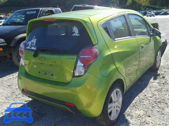 2014 CHEVROLET SPARK 1LT KL8CD6S9XEC496925 зображення 3