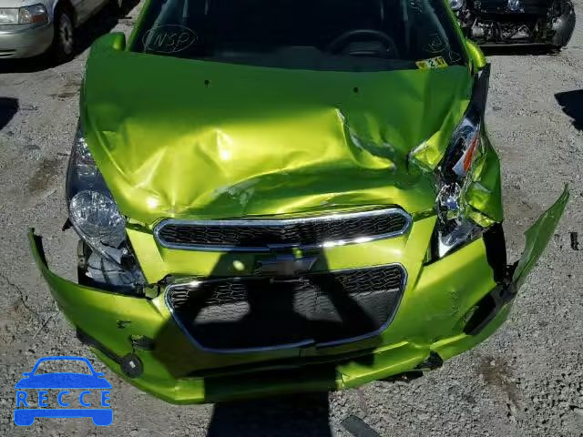 2014 CHEVROLET SPARK 1LT KL8CD6S9XEC496925 зображення 6