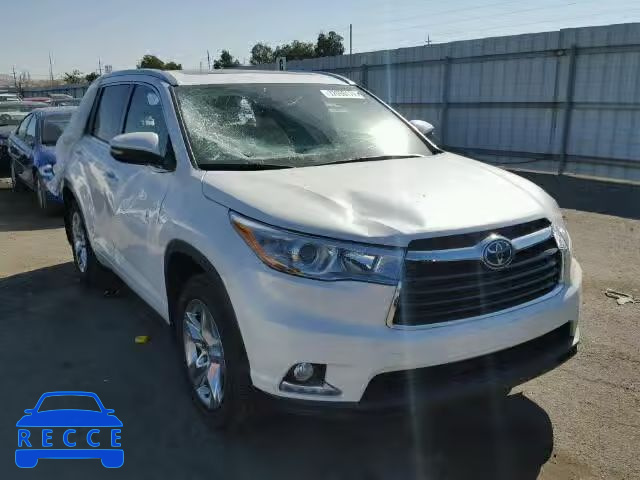 2016 TOYOTA HIGHLANDER 5TDDKRFH5GS283161 зображення 0