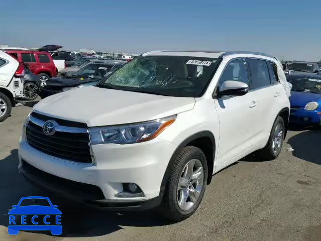 2016 TOYOTA HIGHLANDER 5TDDKRFH5GS283161 зображення 1