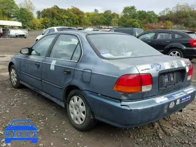 1998 HONDA CIVIC LX 2HGEJ6670WH614529 image 2