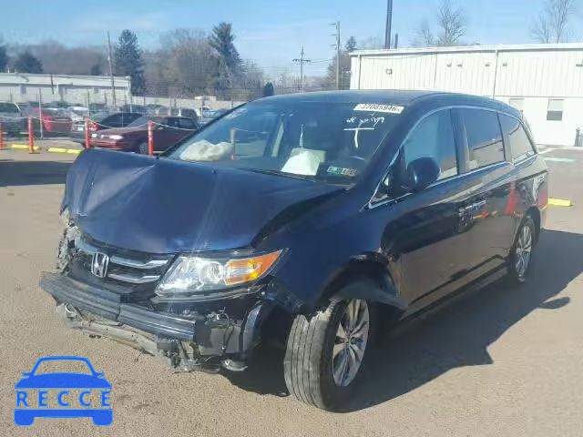 2014 HONDA ODYSSEY EX 5FNRL5H67EB114770 image 1
