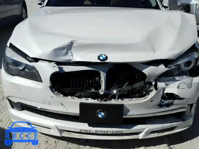 2009 BMW 750I WBAKA83519CY34847 image 6