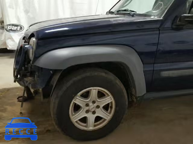 2005 JEEP LIBERTY SP 1J4GK48K15W500771 image 9