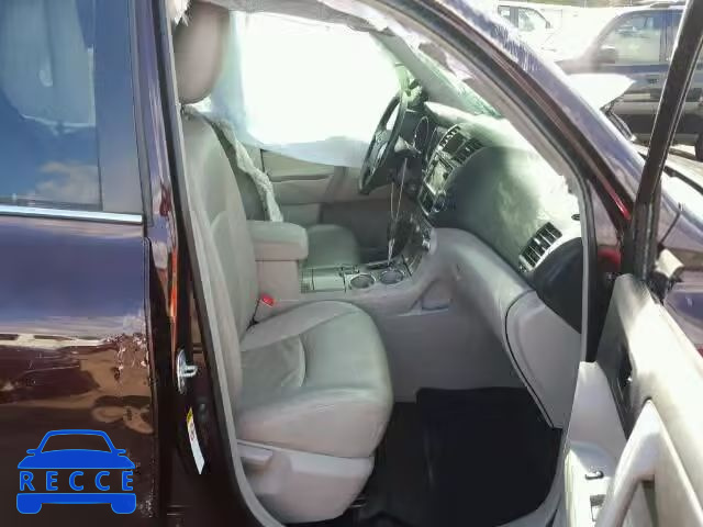 2013 TOYOTA HIGHLANDER 5TDZA3EH1DS040546 image 4