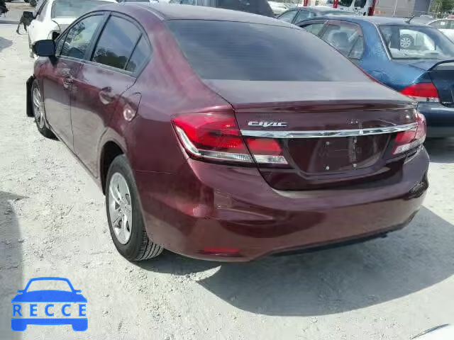 2014 HONDA CIVIC LX 19XFB2F56EE213925 зображення 2