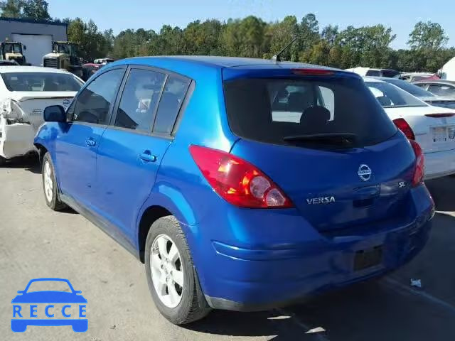 2007 NISSAN VERSA S/SL 3N1BC13E27L422204 image 2