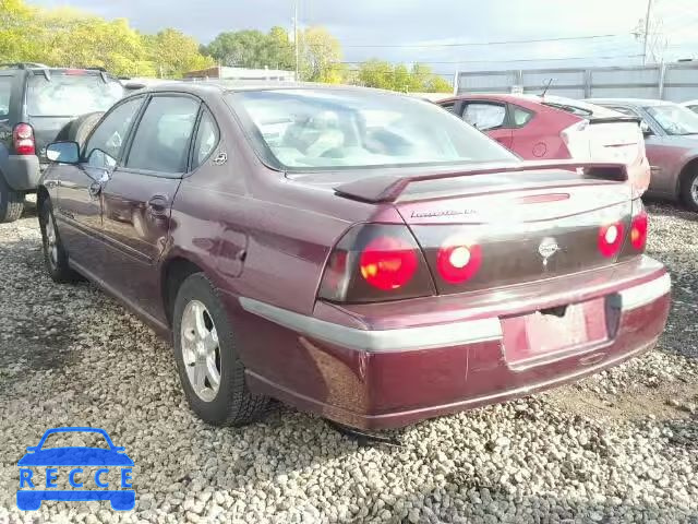 2004 CHEVROLET IMPALA LS 2G1WH52K449396629 зображення 2