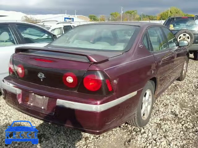 2004 CHEVROLET IMPALA LS 2G1WH52K449396629 зображення 3