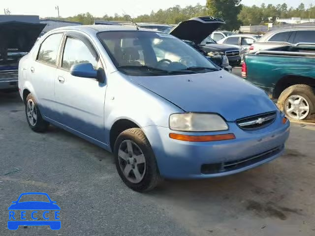 2005 CHEVROLET AVEO/LS KL1TD52605B293949 image 0