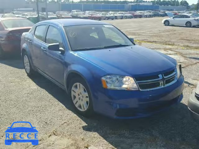 2014 DODGE AVENGER SE 1C3CDZABXEN160309 image 0