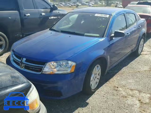 2014 DODGE AVENGER SE 1C3CDZABXEN160309 image 1