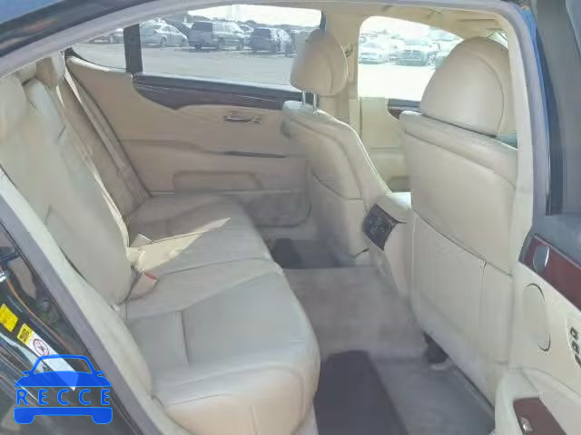 2007 LEXUS LS 460L JTHGL46F775010898 зображення 5