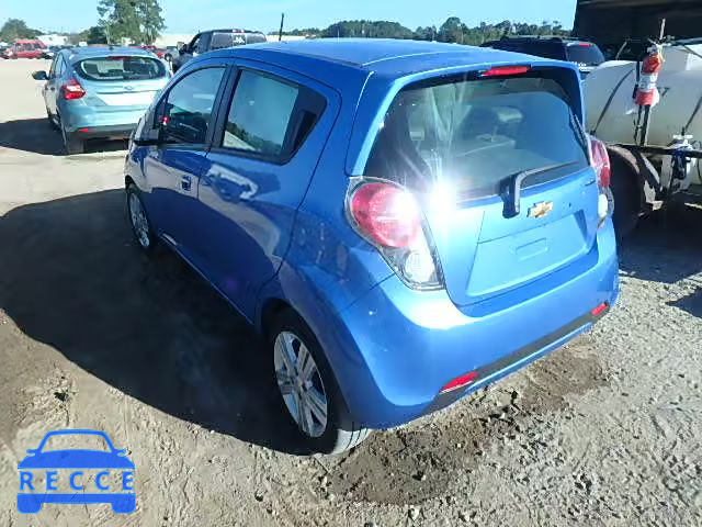 2013 CHEVROLET SPARK 1LT KL8CD6S98DC574116 зображення 2