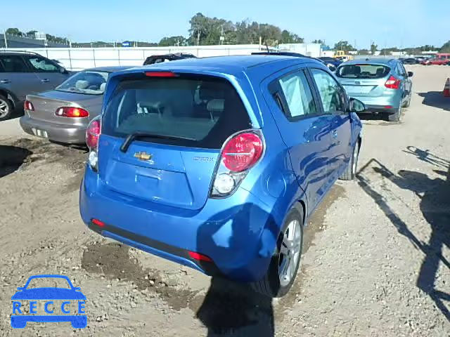 2013 CHEVROLET SPARK 1LT KL8CD6S98DC574116 зображення 3