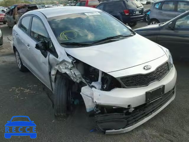2014 KIA RIO LX KNADM4A3XE6370699 image 0