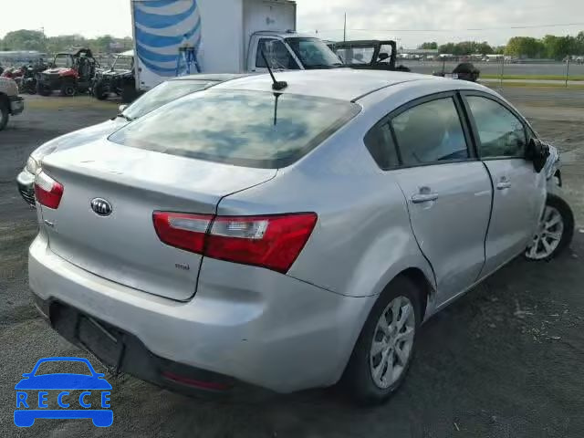 2014 KIA RIO LX KNADM4A3XE6370699 image 3