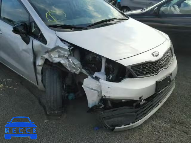 2014 KIA RIO LX KNADM4A3XE6370699 image 8