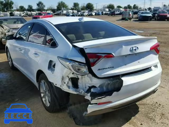 2015 HYUNDAI SONATA SE 5NPE24AF4FH167936 image 2