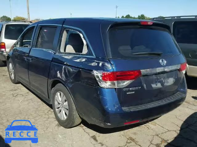 2016 HONDA ODYSSEY EX 5FNRL5H45GB116955 image 2