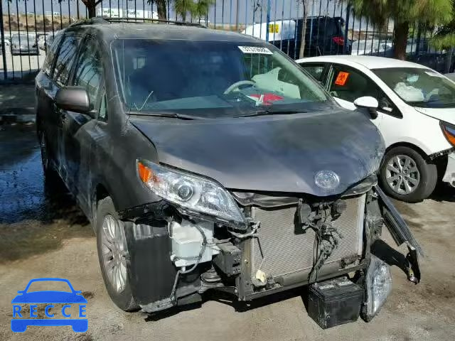 2014 TOYOTA SIENNA XLE 5TDYK3DC6ES466684 image 0