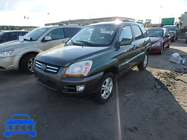 2007 KIA SPORTAGE E KNDJF723X77352183 image 1