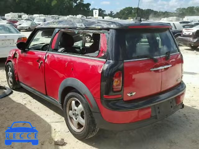 2009 MINI COOPER CLU WMWML33549TX33260 image 2