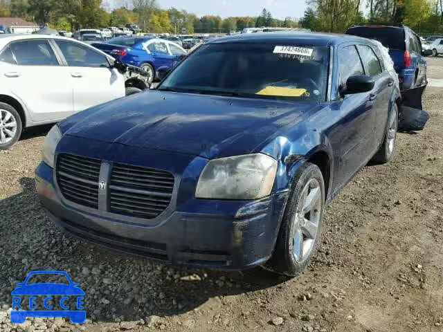 2005 DODGE MAGNUM SE 2D4FV48T65H533154 зображення 1