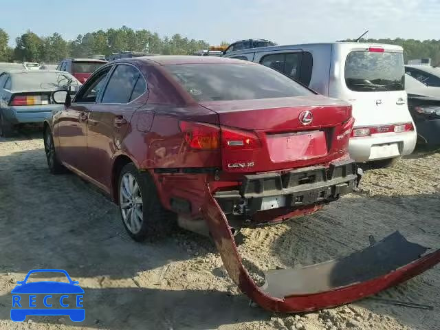 2006 LEXUS IS250 AWD JTHCK262162007434 image 2