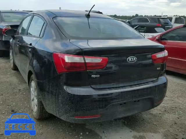 2015 KIA RIO LX KNADM4A34F6468631 image 2