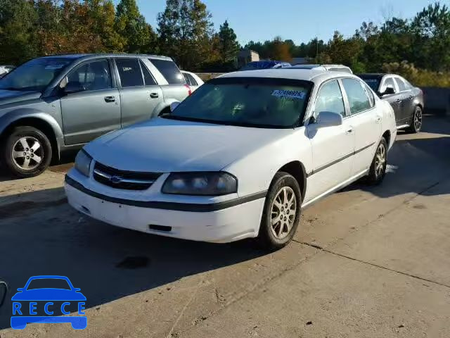 2002 CHEVROLET IMPALA 2G1WF55K629307237 image 1